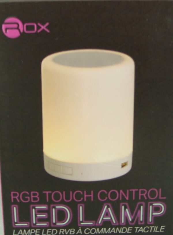 RGB Touch Lamp with Wireless Speaker