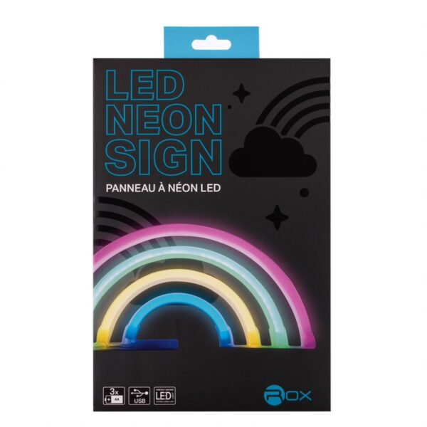 Rox LED Neon Sign - Rainbow - Image 2