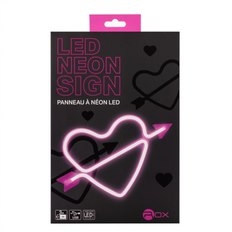 Rox LED Neon Sign - Heart with an Arrow - Image 2