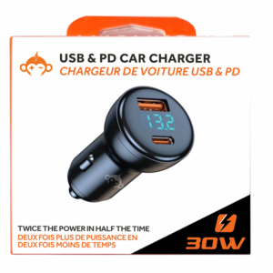 Monkeyz 30W PD Car Charger
