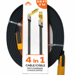 Monkeyz 6'6" 4 in 1 Charging Cable